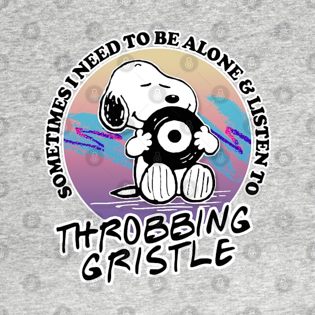 Throbbing Gristle / Vinyl Obsessive Comic / Fan Art Design by DankFutura